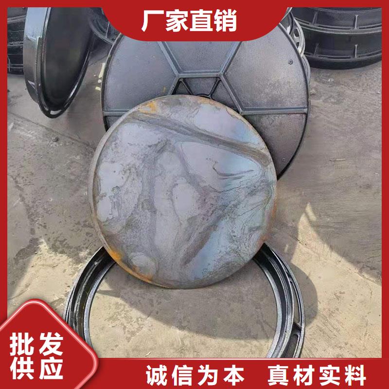 500*1000双开井盖球墨铸铁实体厂家建通铸造厂家