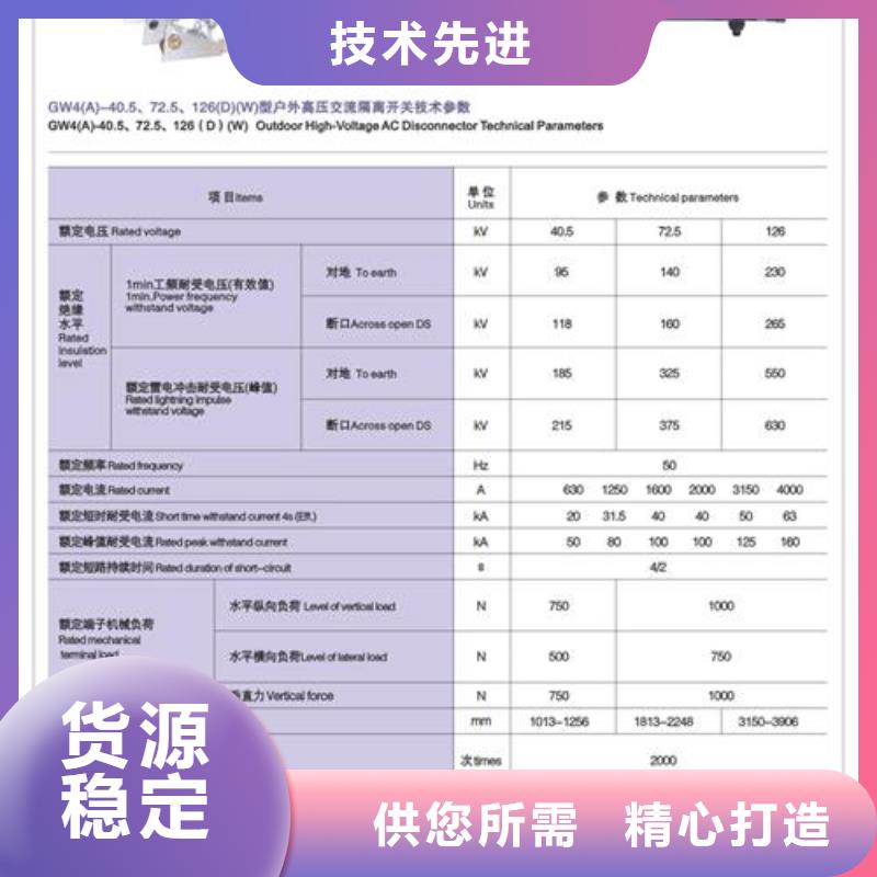 HGW1-12W/1250A高压隔离开关