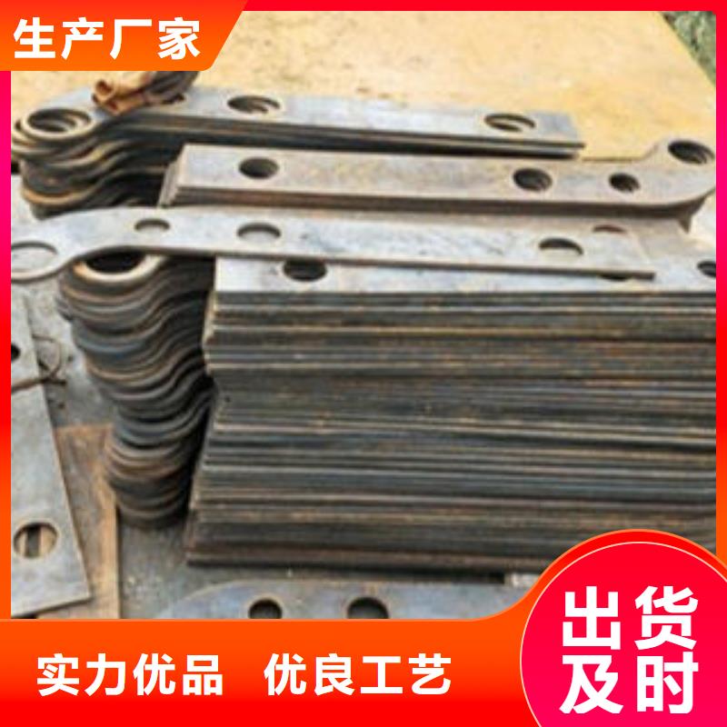 Q235材质钢板立柱切割不锈钢复合管价格海量现货
