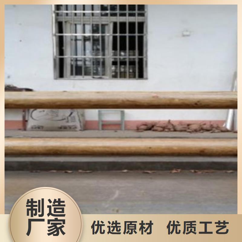 钢背木护栏-河道护栏做工精细