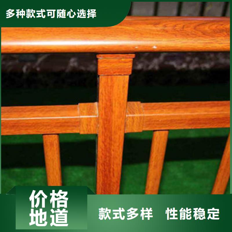钢背木护栏-河道护栏做工精细